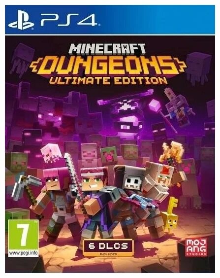 Minecraft Dungeons Ultimate Edition 6 DLC [PS4, русские субтитры]