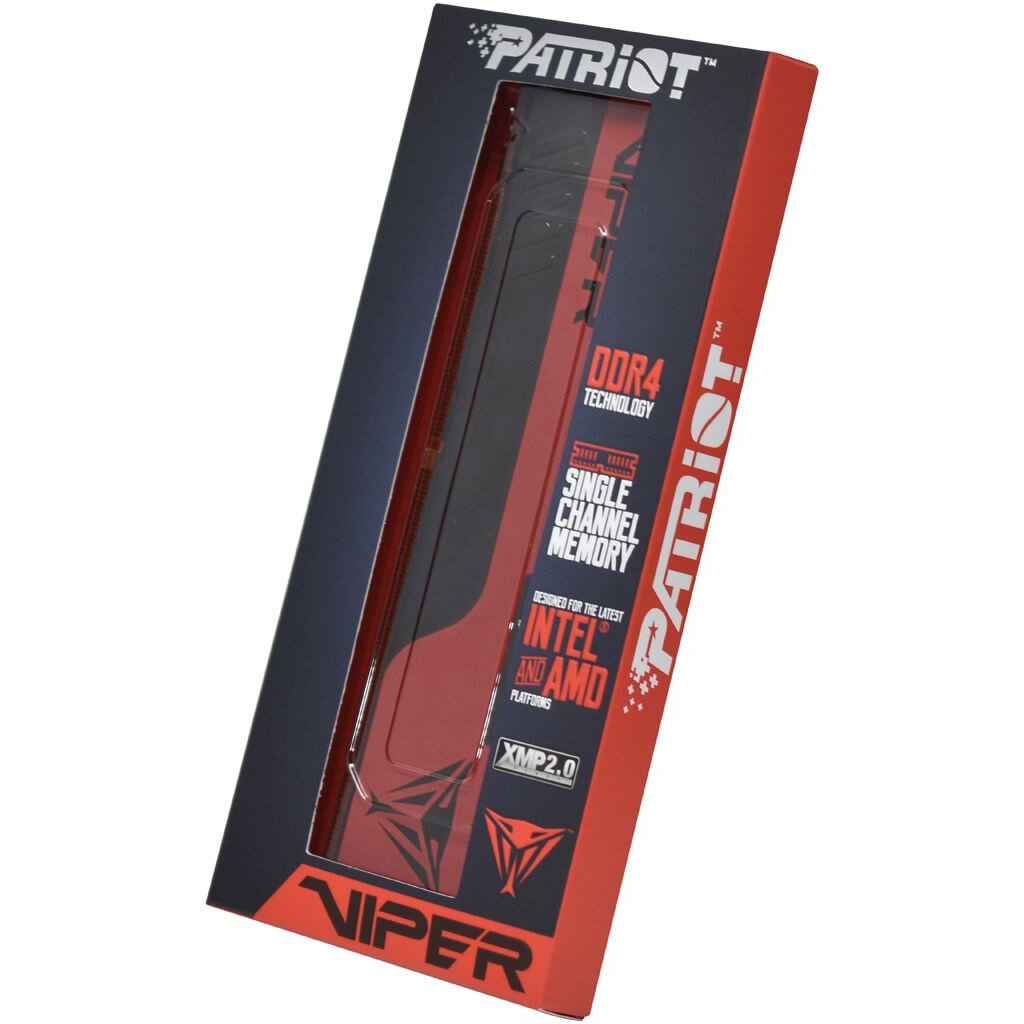 Модуль памяти DDR4 32GB Patriot Viper Elite II PC4-25600 3200MHz CL18 радиатор 1.35V retail - фото №20