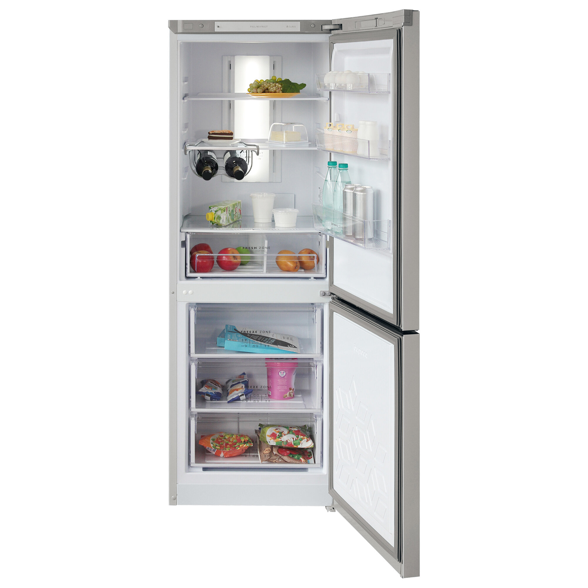 Холодильник Бирюса Б-C920NF 2-хкамерн. серебристый - фотография № 3