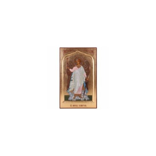 Икона ручная работа ан.(21,5х35) Ангел Хранитель #59245 медальон ангел ручная работа