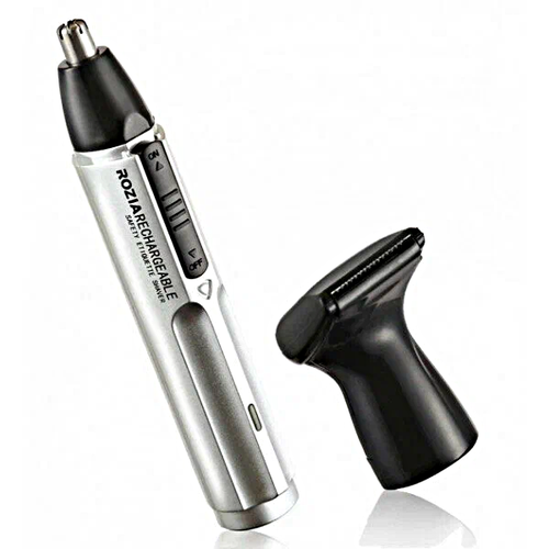 Триммер Розия 2 в 1 стрижка волос носаушей мужской триммер окантовка бороды Серебристый Pricemin 129000₽