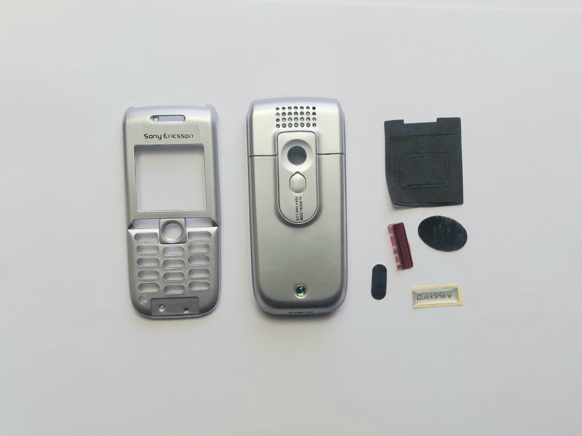 Корпус для Sony Ericsson K300 серебристый