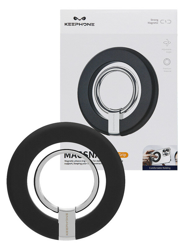 Магнитный держатель для iPhone 15 Pro Max кольцо MagSnap