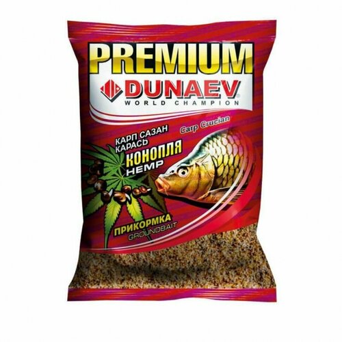 фото Прикормка "dunaev-premium" 1кг карп-сазан красная -3шт