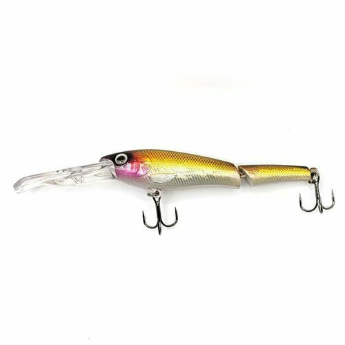 фото Воблер namazu jointed zun minnow, 9.5 см, 12.5 г, минноу, плавающий (0.5-2.5 м), цвет 10 (комплект из 4 шт)