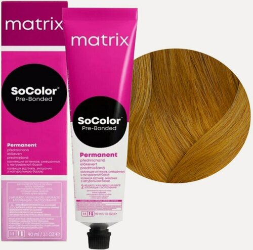 Изображение товара Matrix SoColor перманентная крем-краска для волос Pre-Bonded, 10G очень-очень светлый блонд золотистый, 90 мл