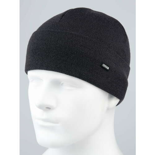 фото Шапка бини oxygon, размер 54/60, серый