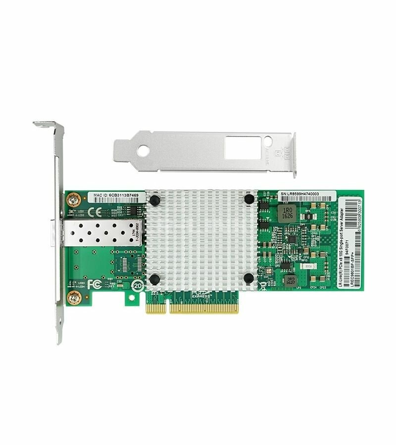 Сетевой адаптер Lr-link PCIE 10GB FIBER SFP+ LREC9801BF-SFP+