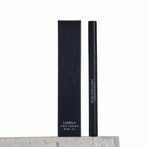 Подводка-карандаш для глаз Lameila, цвет чёрный, 2 мл (комплект из 16 шт)
