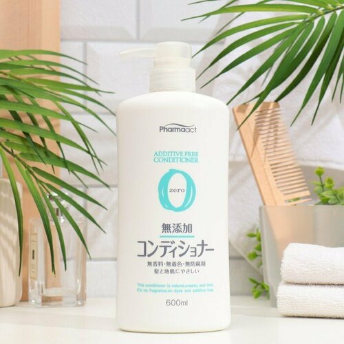 Кондиционер для волос Kumano Cosmetics Pharmaact для чувствительной кожи, 600 мл (комплект из 2 шт)