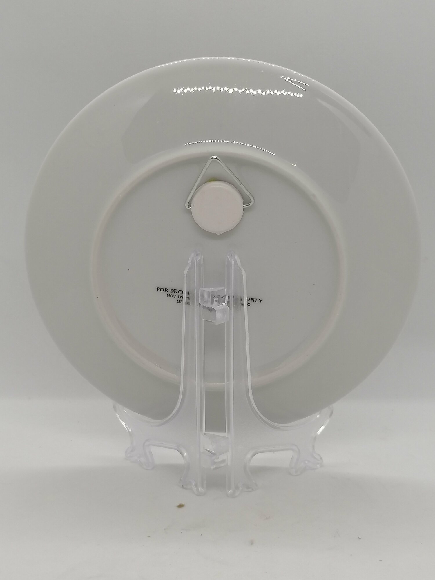 Тарелка фарфоровая, Псков, Печеры, Изборск, 15 см — фото 1