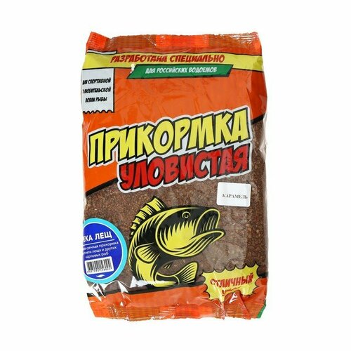 фото Прикормка "уловистая", река лещ, карамель, 800 г (комплект из 8 шт) allvega
