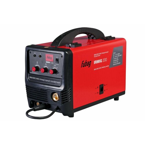 FUBAG Сварочный полуавтомат_инвертор IRMIG 200 38609 горелка FB 250_3 м 38443 31 4331 34160₽