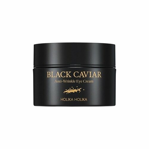 Holika Holika Black Caviar Anti-Wrinkle Eye Cream (Питательный крем-лифтинг для области вокруг глаз с черной икрой), 50 мл