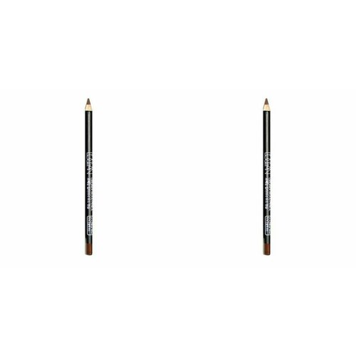 Карандаш для губ Locean, Lipliner Wood Pencil #02, Black Wine, 2 уп.