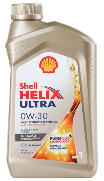 Масло моторное синтетическое Shell Helix Ultra ECT C2/C3 0W30 1л