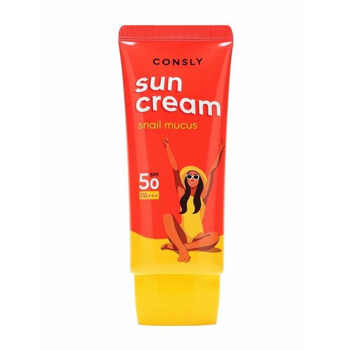 Солнцезащитный крем с муцином улитки SPF 50+/PA+++ 50мл