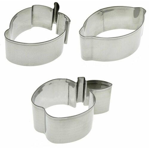 Набор форм Мультидом Фрукты х3шт