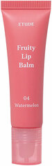 Etude Бальзам для губ с ароматом арбуза - Fruity lip balm #04 watermelon, 10г