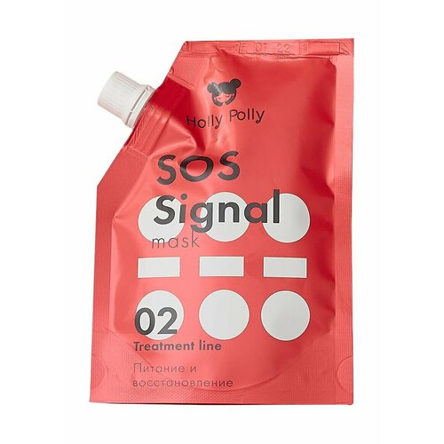 Восстанавливающая экстра-питательная маска для волос Holly Polly SOS-Signal Mask