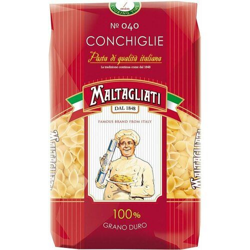 Макаронные издеия Maltagliati Conchiglie 450г х 3шт