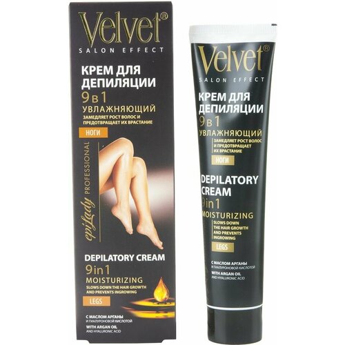 Крем для депиляции Velvet 9в1 увлажняющий 125мл х2шт