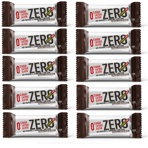 фото Power pro протеиновый батончик 40% zero 10 шт 50 гр (power pro) шоколадное печенье