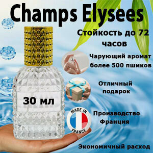 Изображение товара Масляные духи Champs Elysees, женский аромат, 30 мл.