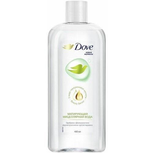 Мицеллярная вода Dove Матирующая 400мл х2шт
