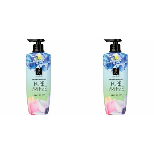 Elastine Парфюмированный шампунь для всех типов волос Perfume Pure breeze, 600 мл, 2 шт