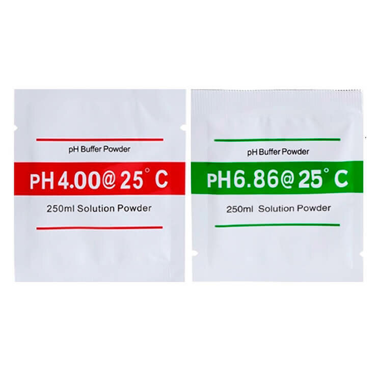 Буферные порошки для калибровки pH-метра, pH-тестера, измерителя кислотности 2шт. (4.00, 6.86)