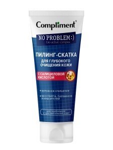 Пилинг-скатка для лица Compliment No problem для глубокого очищения кожи с салициловой кислотой, 80 мл - фото №5