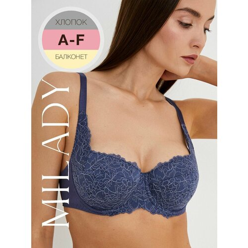 фото Бюстгальтер milady, размер 90c, синий