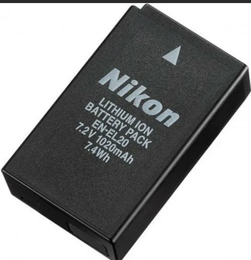 Аккумулятор для фотоаппарата Nikon EN-EL20, EN-EL20a (1020mAh)