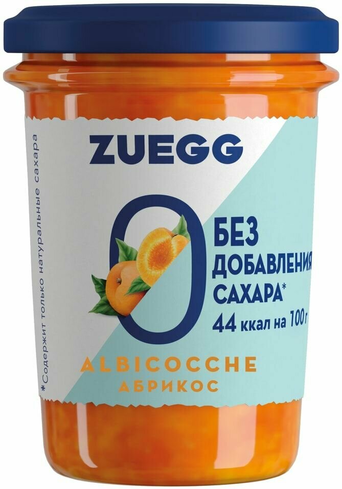 Конфитюр Zuegg Абрикос без сахара 220г