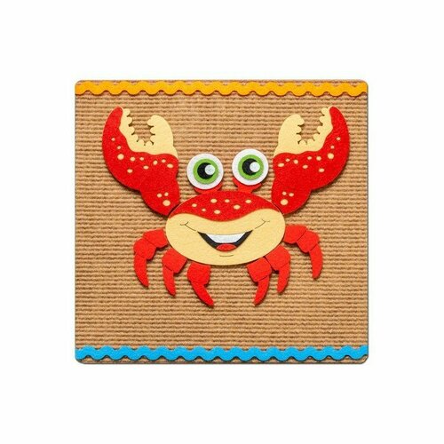 Коврик-пазл «Краб» (комплект из 4 шт)