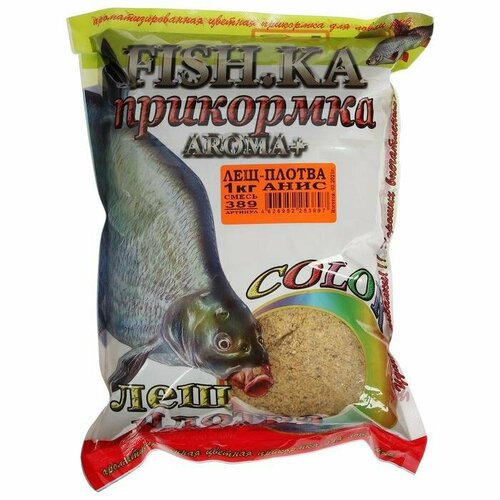 Прикормка Fish.ka Лещ-Плотва анис, 1 кг (комплект из 7 шт)