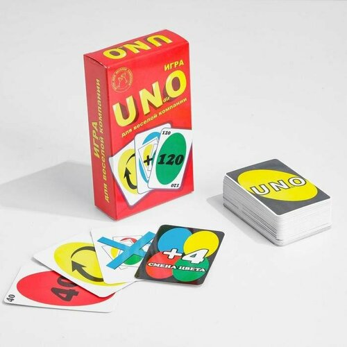 Карточная игра для веселой компании УНдирО VIP, 108 карт, карта 5 х 8.5 см (комплект из 4 шт) карточная игра ундиро vip 11028 11030