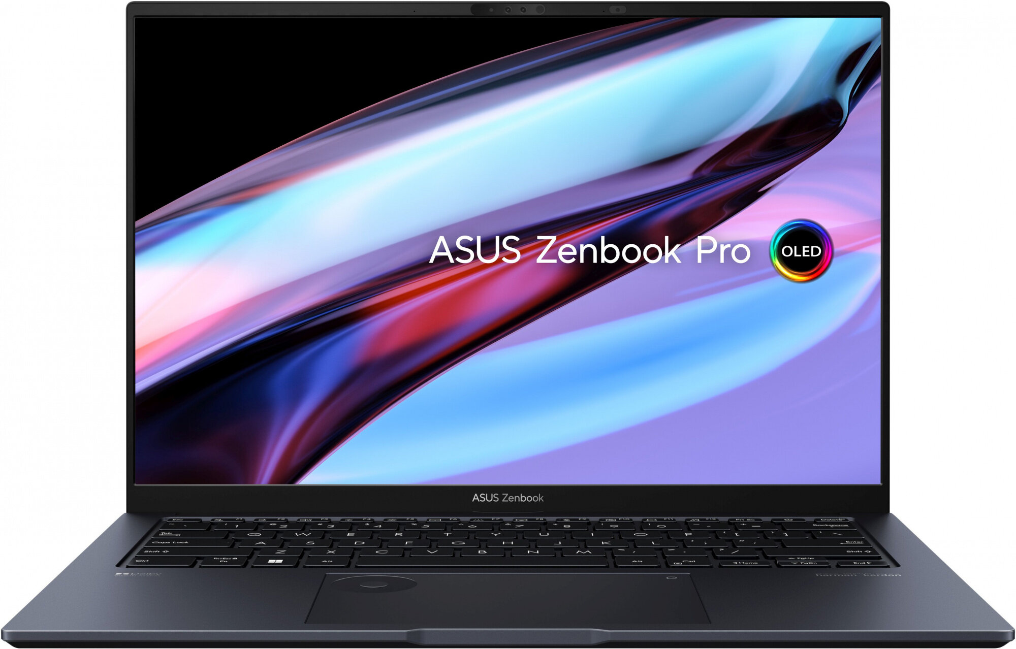 Ноутбук ASUS Zenbook 14X OLED UX6404VI-P1126X, 14.5", OLED, Intel Core i9 13900H 2.6ГГц, 14-ядерный, 32ГБ 2ТБ SSD, NVIDIA GeForce RTX 4070 - 8 ГБ, Windows 11 Professional, черный (90n