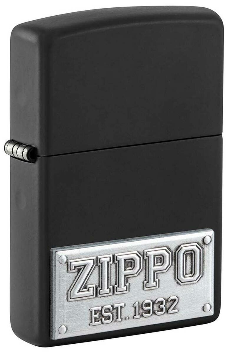 Зажигалка бензиновая Zippo 48689 License Plate - фотография № 1