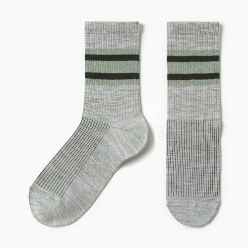 Носки LAV, размер 41/44, серый носки мужские брестские basic цвет тёмно серый размер 44 45