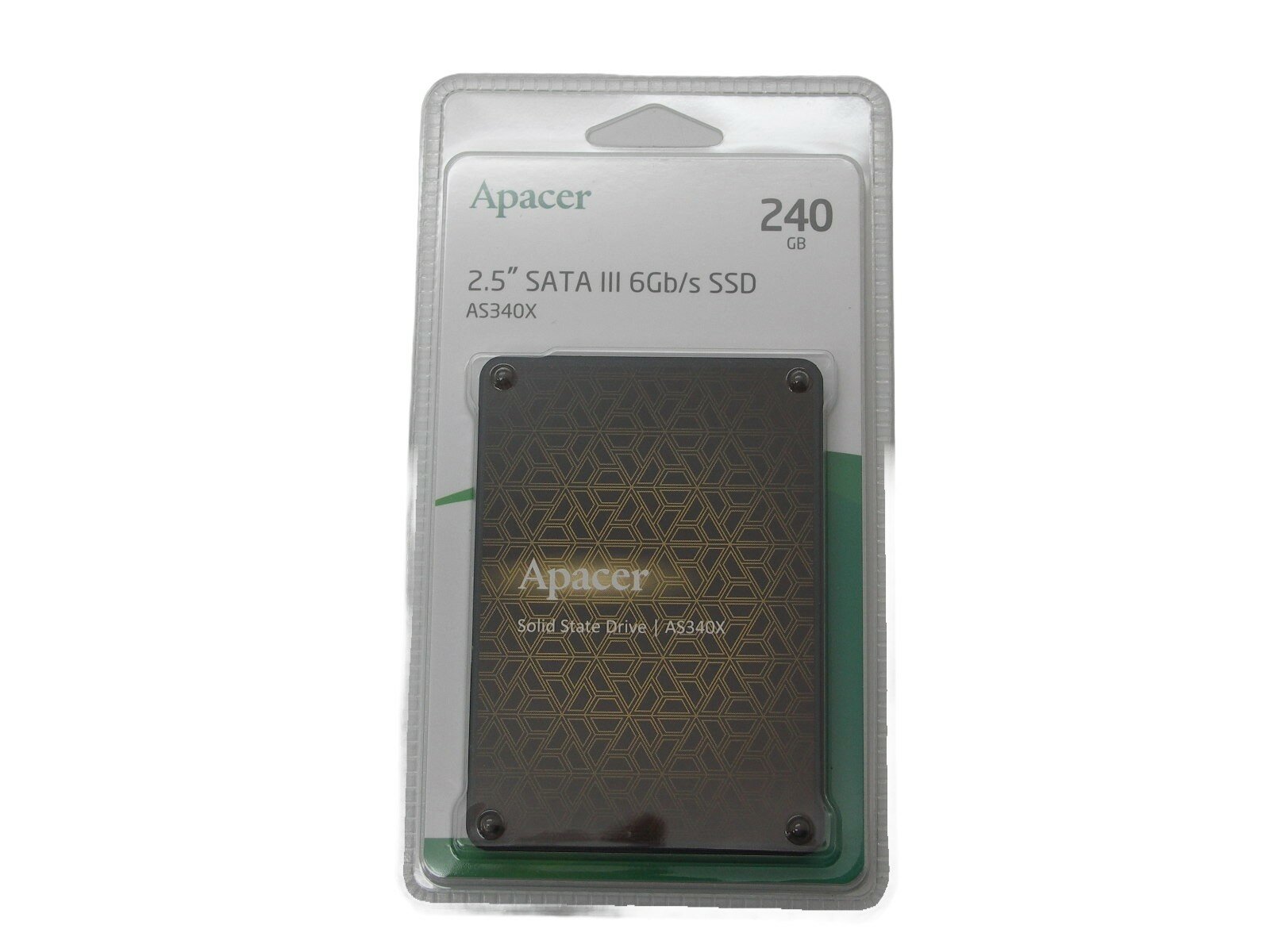 Накопитель SSD Apacer AS340 Panther 240Gb (AP240GAS340XC-1) - фото №4