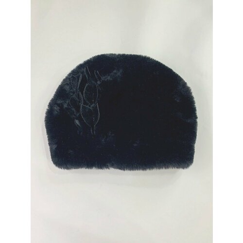 фото Шапка , размер 56-59, черный fashion