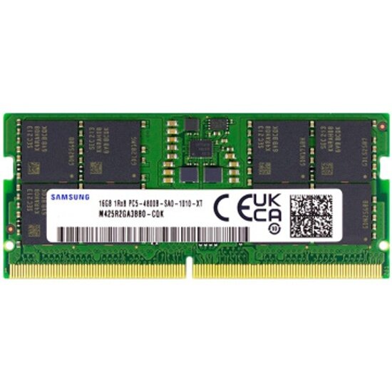 Оперативная память SO-DIMM Samsung 16GB OEM DDR5-4800 (M425R2GA3BB0-CQK)