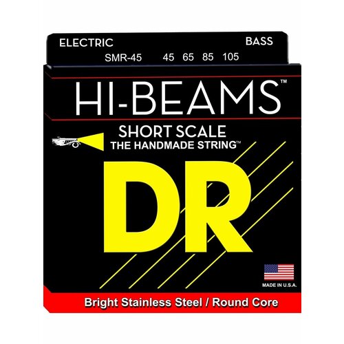 Струны для бас-гитары DR String SMR-45 dr nmr 45 sunbeam струны для 4 струнной бас гитары никель 45 105