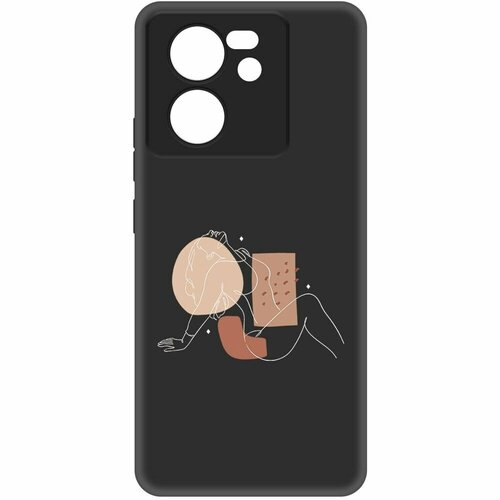 Чехол-накладка Krutoff Soft Case Чувственность для Xiaomi 13T Pro черный чехол накладка krutoff soft case предсказание для xiaomi 13t pro черный