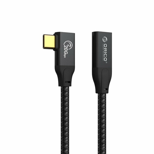 Кабель Orico CL32 USB-C 3.2, USB-C/USB-C/, 5м, черный(ORICO-CL32-50-BK-BP) usb адаптер orico черный orico uts3 3ab 05 bk bp