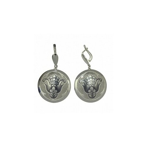 Серьги серебро, 925 проба