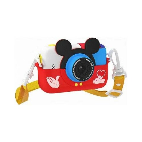 Детский цифровой фотоаппарат Childrens fun Camera Mickey Mouse с селфи камерой 28 Мп 275800₽