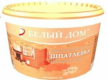 фото Декоративная цветная шпатлевка 0,75 кг Сосна